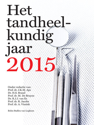 cover image of Het tandheelkundig jaar 2015